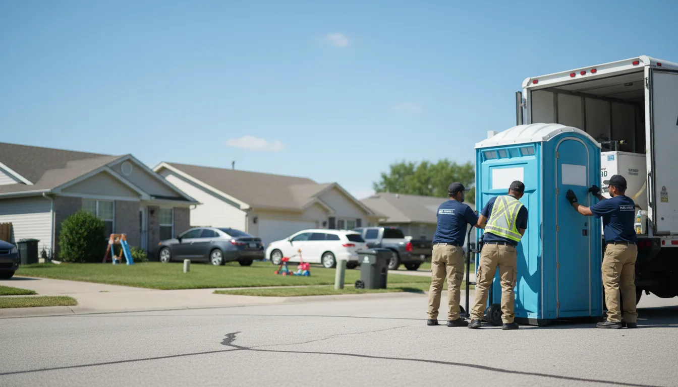 Standard Porta Potty Rentals in Westerville, OH near me